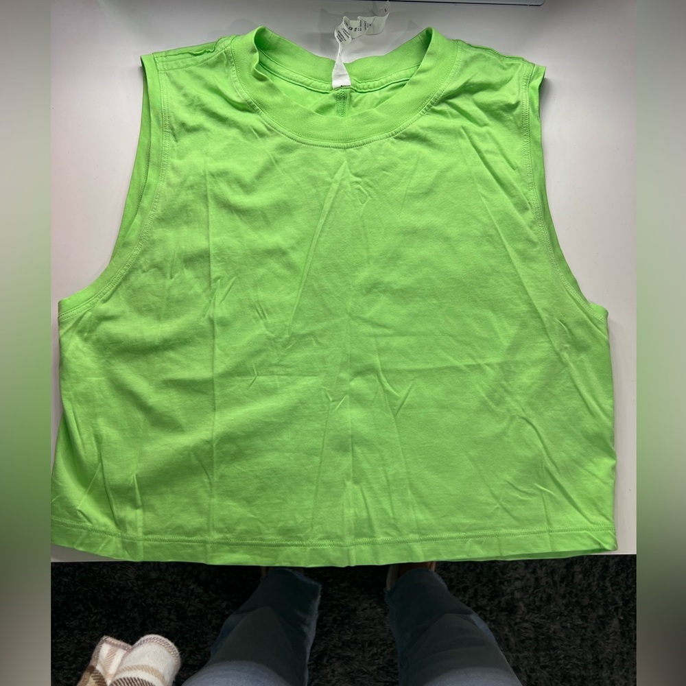 Lululemon cropped all yours tank 6